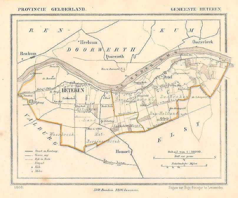 HETEREN - J Kuijper / H Suringar - 1866