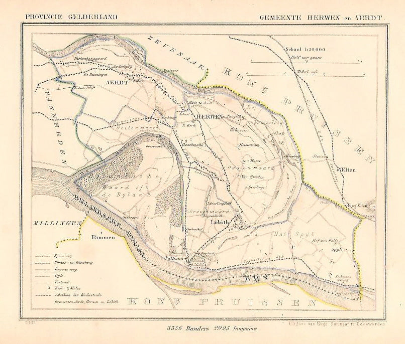 HERWEN en AERDT - J Kuijper / H Suringar - 1867