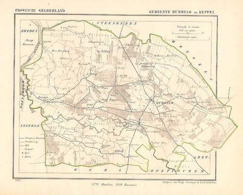 HUMMELO en KEPPEL - J Kuijper / H Suringar - 1867