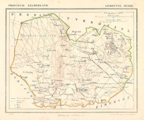 NEEDE - J Kuijper / H Suringar - 1866