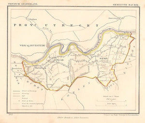 MAURIK - J Kuijper / H Suringar - 1865