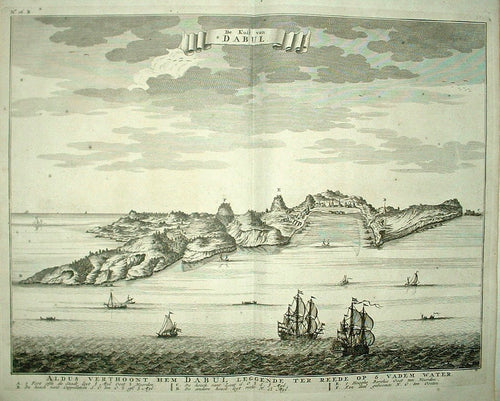 INDIA Dabhol (Dabul) - F Valentijn - 1724