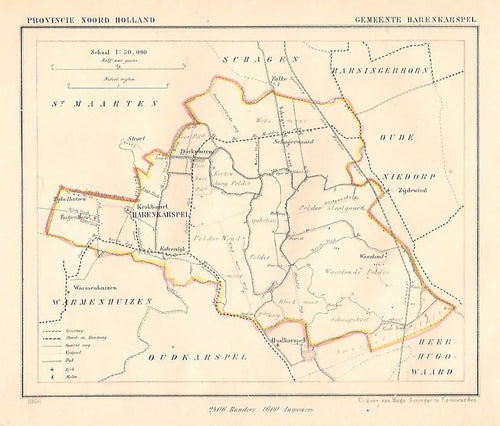 HARENKARSPEL - J Kuijper / H Suringar - 1866