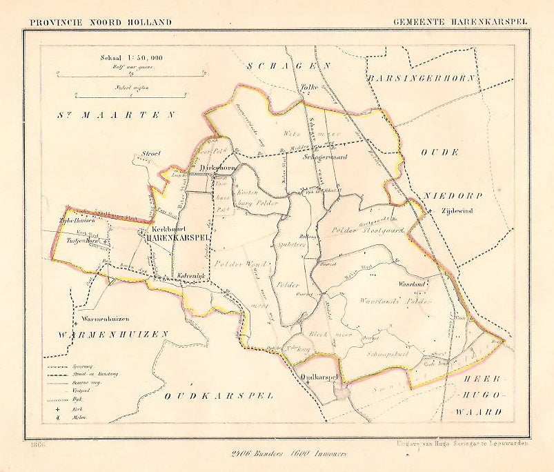 HARENKARSPEL - J Kuijper / H Suringar - 1866