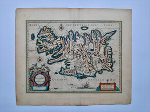 IJsland Iceland - W en J Blaeu - 1640
