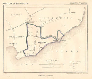WIJDENES - J Kuijper / H Suringar - 1866