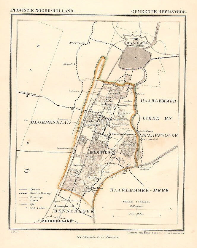 HEEMSTEDE - J Kuijper / H Suringar - 1866