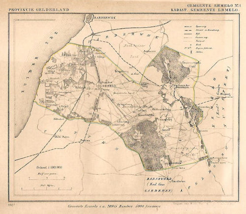 ERMELO - J Kuijper / H Suringar - 1867