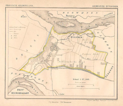 ZUILICHEM - J Kuijper / H Suringar - 1867