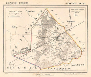 WEERT - J Kuijper / H Suringar - 1866
