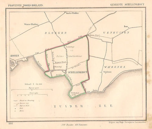 SCHELLINKHOUT - J Kuijper / H Suringar - 1865