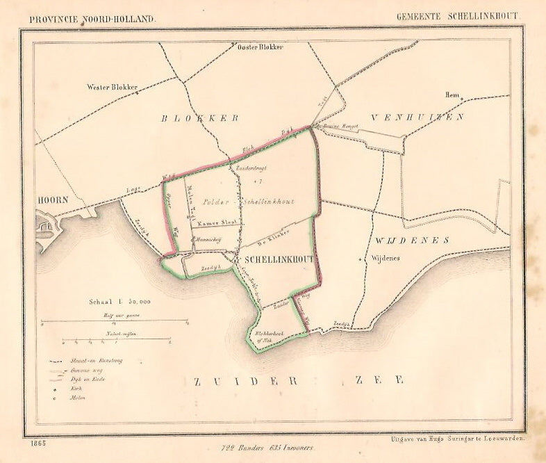 SCHELLINKHOUT - J Kuijper / H Suringar - 1865
