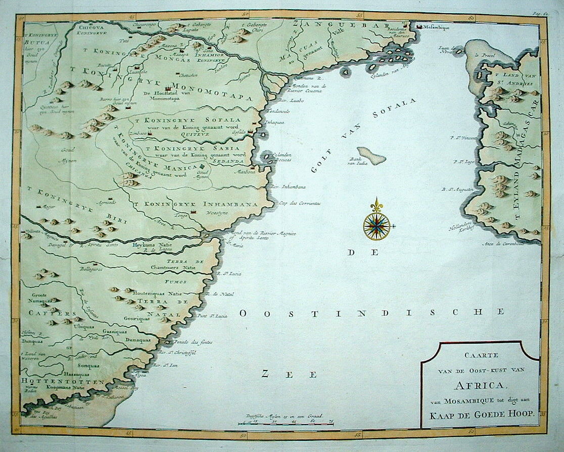 ZUID-AFRIKA, MOZAMBIQUE - P Kolbe / B Lakeman - 1727