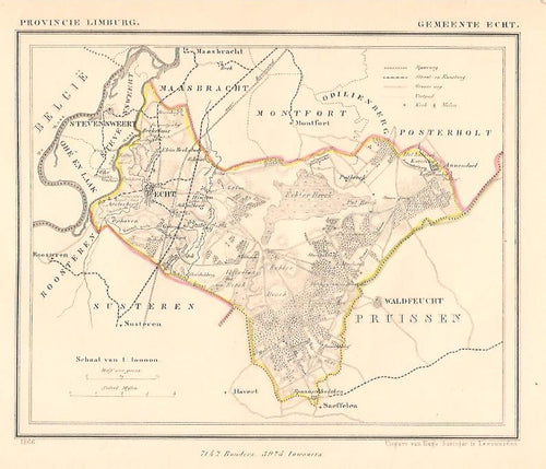 ECHT - J Kuijper / H Suringar - 1866