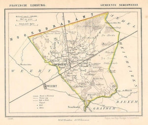 NEDERWEERT - J Kuijper / H Suringar - 1866