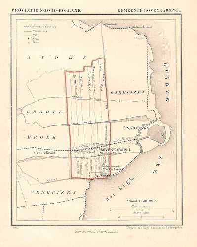 BOVENKARSPEL - J Kuijper / H Suringar - 1867