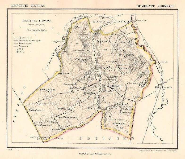 KERKRADE - J Kuijper / H Suringar - 1866