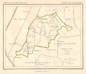 SINT MAARTEN - J Kuijper / H Suringar - 1866