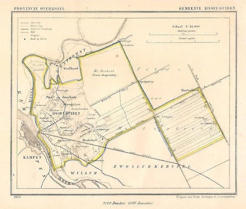 IJSSELMUIDEN - J Kuijper / H Suringar - 1865