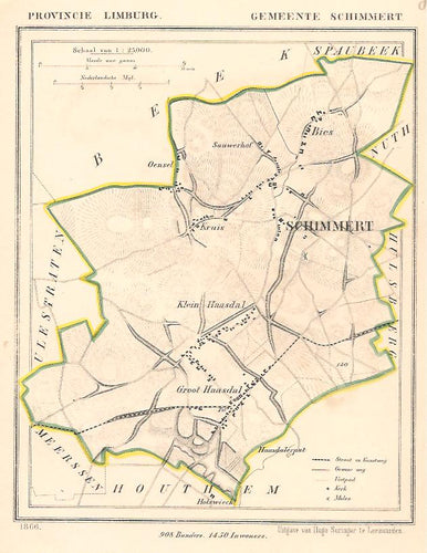 SCHIMMERT - Kuijper / Suringar - 1866