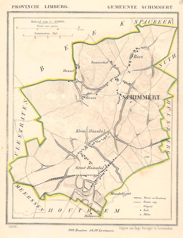 SCHIMMERT - Kuijper / Suringar - 1866