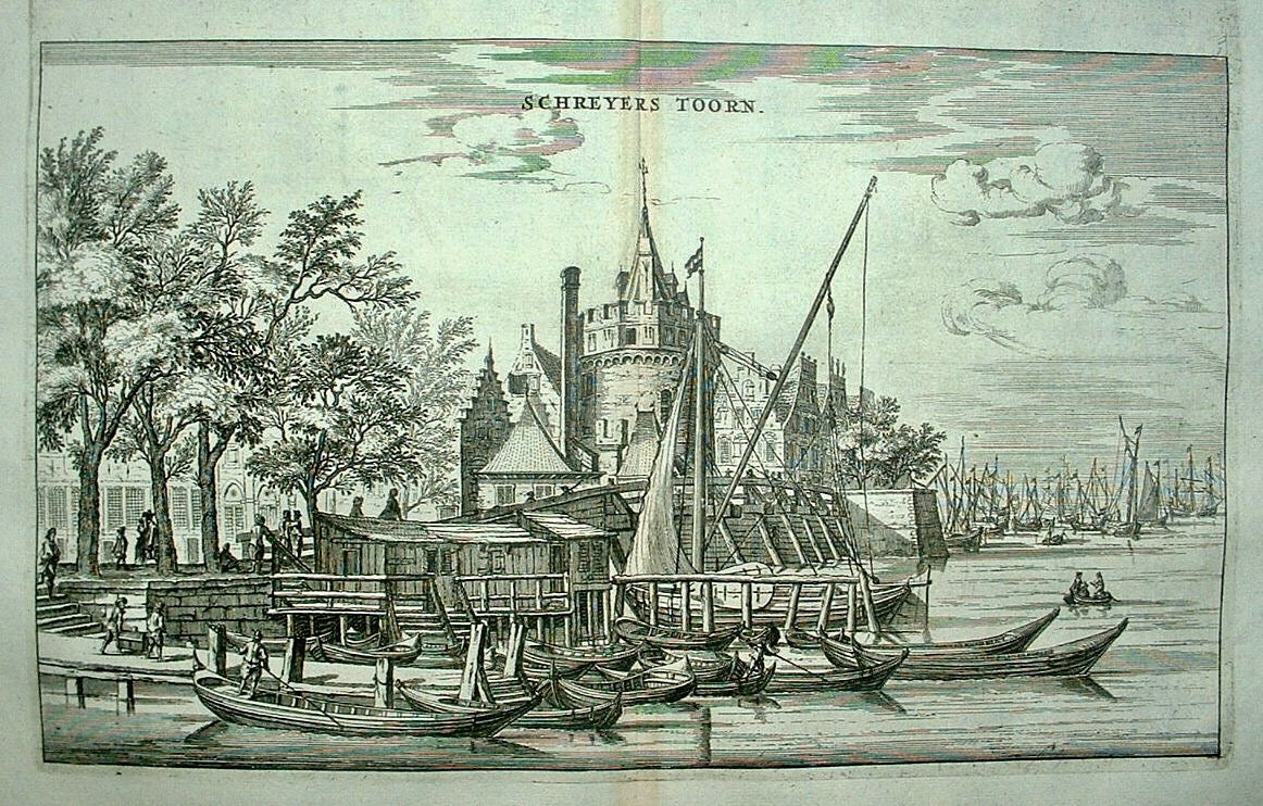 AMSTERDAM Schreierstoren - O Dapper - 1663