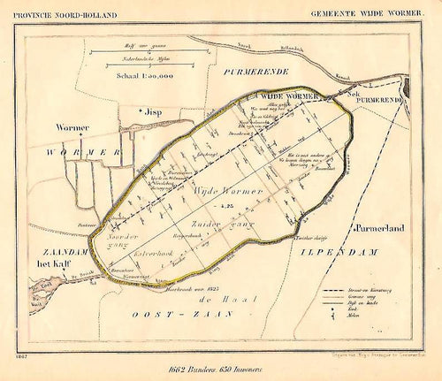 WIJDE WORMER - Kuijper/Suringar - 1867