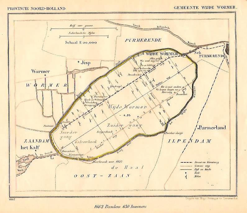 WIJDE WORMER - Kuijper/Suringar - 1867