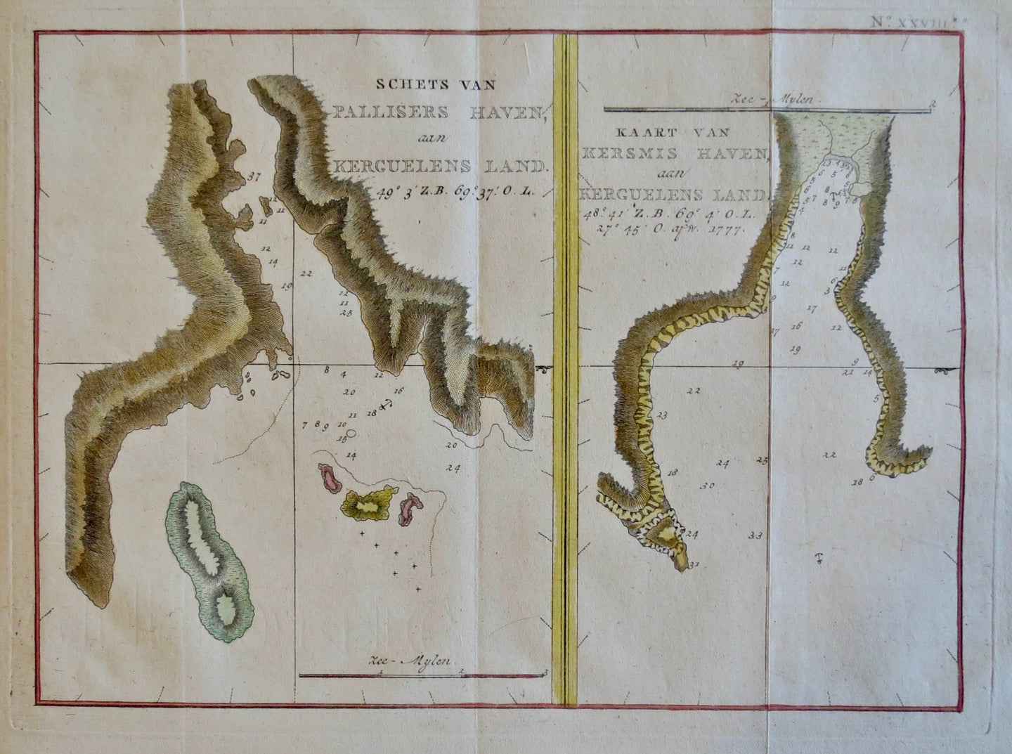 Kerguelen - C van Baarsel / J Cook - ca. 1797