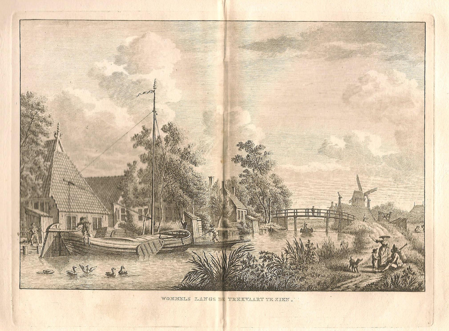 WOMMELS: Langs de trekvaart te zien - KF Bendorp - 1793
