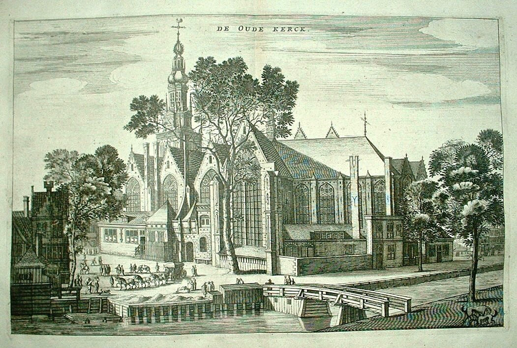 AMSTERDAM Oude kerk - O Dapper - 1663
