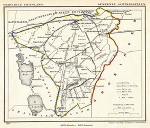 ACHTKARSPELEN - Kuijper/Suringar - 1865