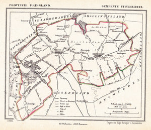 UTINGERADEEL - Kuijper/Suringar - 1866