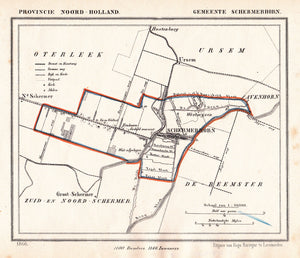 SCHERMERHORN - Kuijper/Suringar - 1866