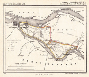 POUDEROIJEN - Kuijper/Suringar - 1867