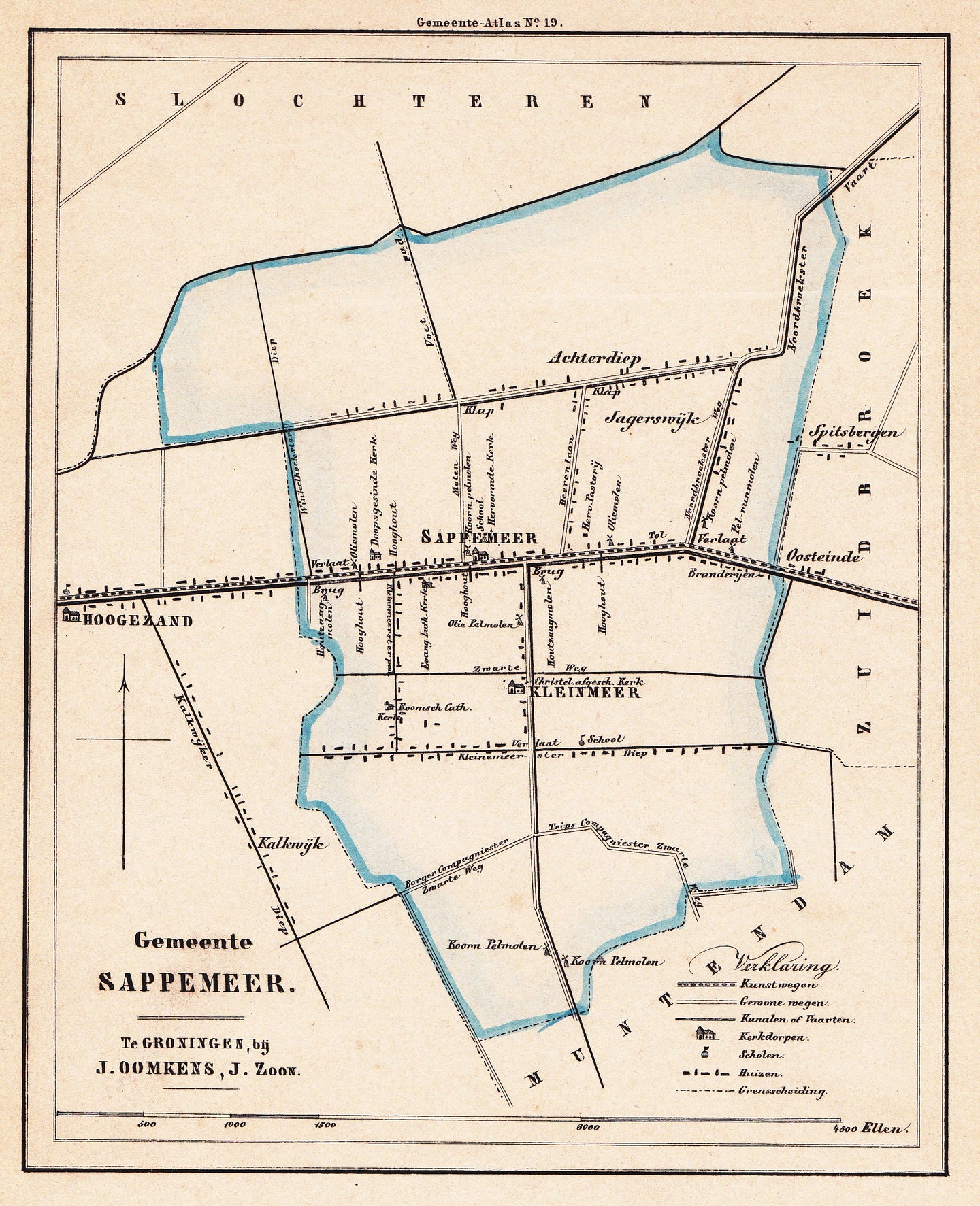 SAPPEMEER - C Fehse/J Oomkens Jzn - 1862