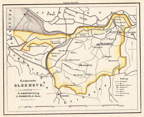 OLDEHOVE - C Fehse/J Oomkens Jzn - 1862