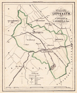 LOPPERSUM - C Fehse/J Oomkens Jzn - 1862