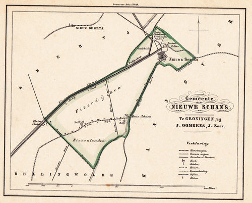 NIEUWE SCHANS - C Fehse/J Oomkens Jzn - 1862