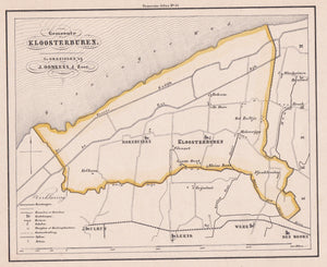 KLOOSTERBUREN - C Fehse/J Oomkens Jzn - 1862