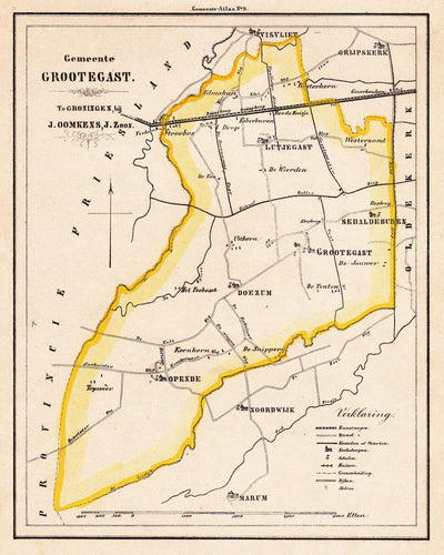 GROOTEGAST - C Fehse/J Oomkens Jzn - 1862