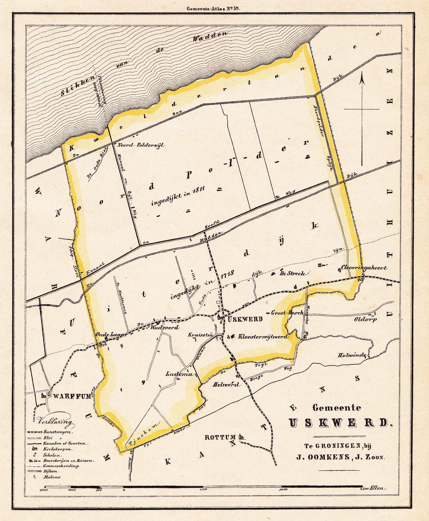 USKWERD - C Fehse/J Oomkens Jzn - 1862