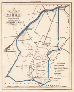 WEDDE - C Fehse/J Oomkens Jzn - 1862