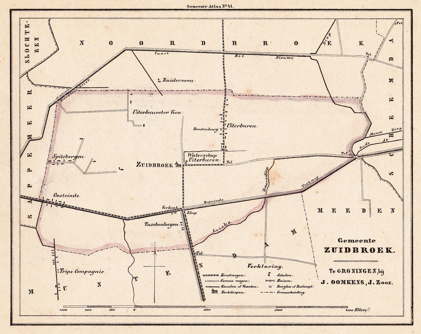 ZUIDBROEK - C Fehse/J Oomkens Jzn - 1862