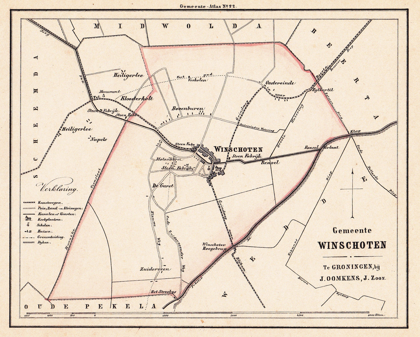 WINSCHOTEN - C Fehse/J Oomkens Jzn - 1862