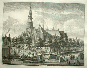 AMSTERDAM Oude Kerk - C Commelin - 1726
