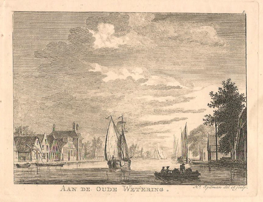OUDE WETERING - H Spilman - ca. 1760