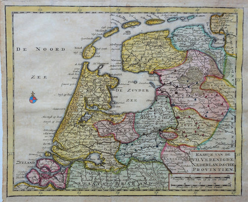 7 provinciën - H de Leth - 1740