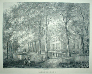 BLOEMENDAAL Aelbertsberg - PJ Lutgers - ca. 1840