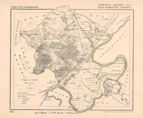 DIEREN - J Kuijper / H Suringar - 1867